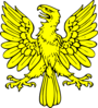 Gold Eagle Symbol Clip Art